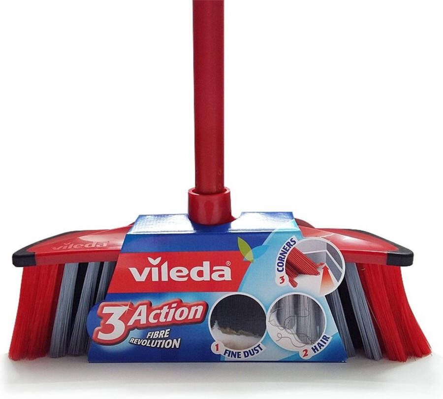 Vileda BRUSH Bezemborstel 3ACTION + BARROW vegen