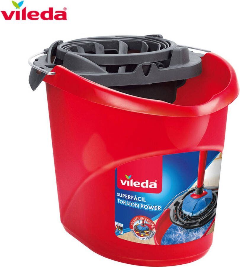 Vileda Cleaning bucket Red (10 L)