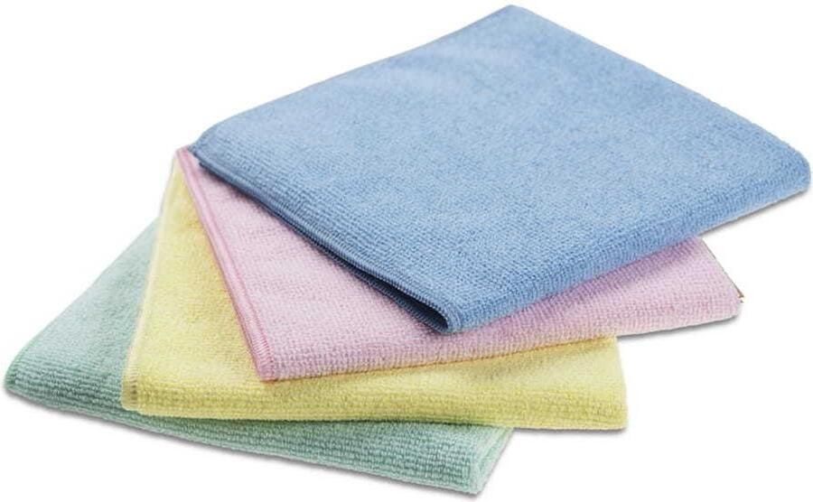 Vileda Professional Vileda Microtuff Base Professional microvezeldoek geel 36x36cm pak 5