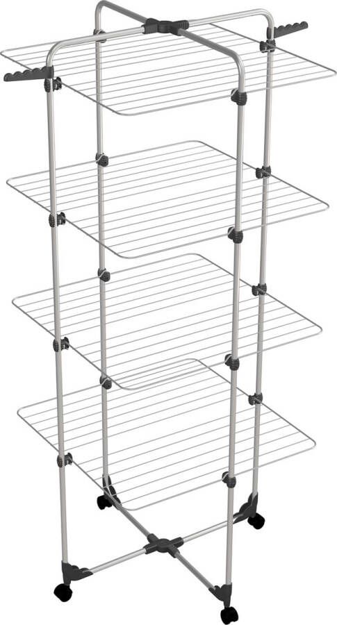 Vileda Twist 4 Droogrek Droogtoren 40 m drooglengte Zwenkwieltjes