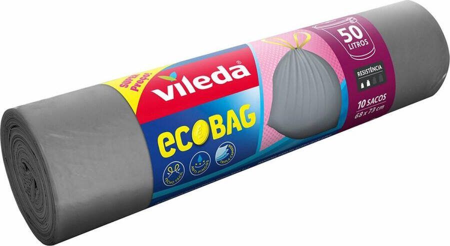 Vileda Vuilniszakken 151988 Ecobag 50 L (10 Stuks)