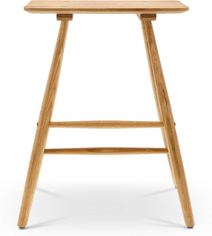 Villa Collection Bodo houten barkruk naturel 64 cm