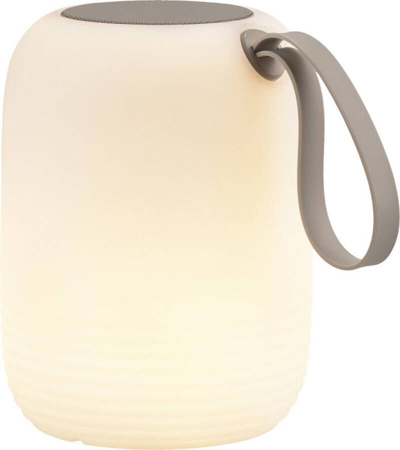 Villa Collection Hav LED Lamp met luidspreker Dia 17 5 x 23 cm Wit