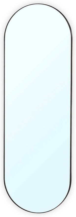 Villa Collection Vasto wandspiegel zwart 30 x 90 cm