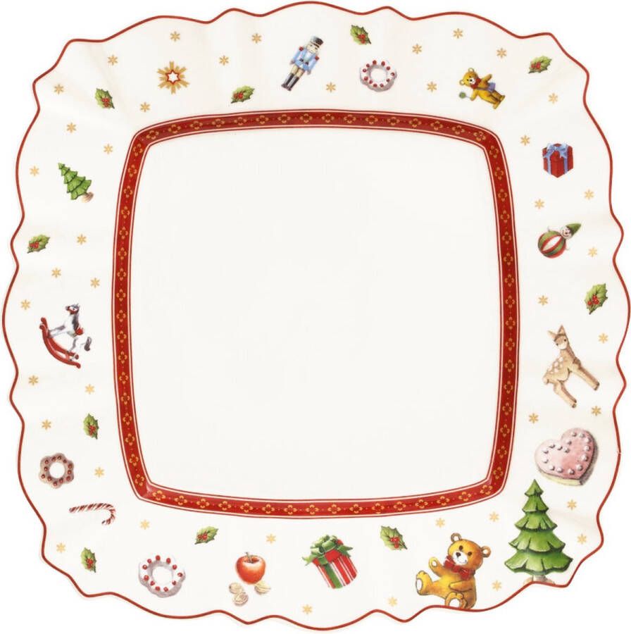 Villeroy & Boch Ontbijtbord Toy&apos;s Delight Wit 22 x 22 cm