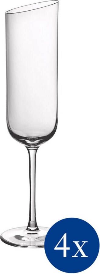 Villeroy Boch Villeroy & Boch Champagneglas NewMoon 170 ml 4 stuks