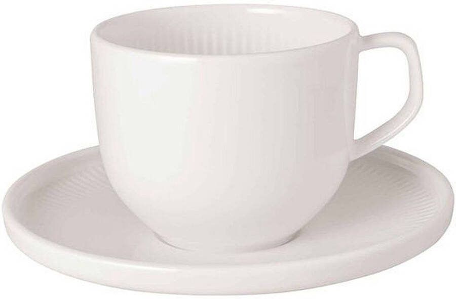 Villeroy Boch Villeroy & Boch Koffiekop en -schotel Afina