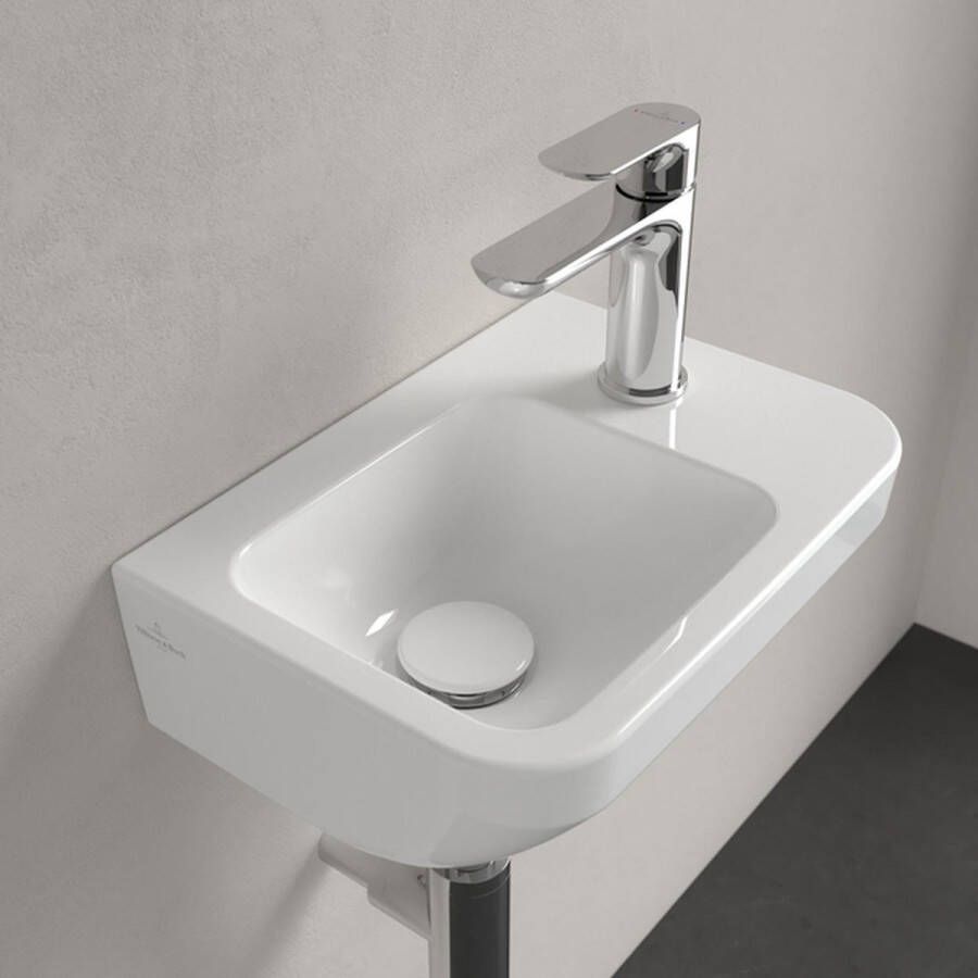 Villeroy & Boch Villeroy en Boch Architectura fontein met kraangat rechts zonder overloop 36x26cm wit