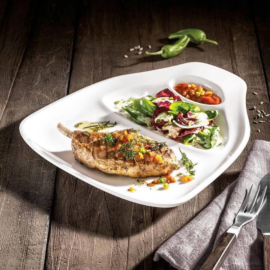 Villeroy & Boch BBQ Passion Steakbord L 30 x 29 cm ( Set van 2 )