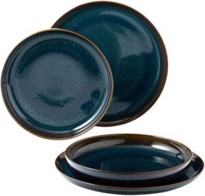 Villeroy & Boch Bordenset Crafted Denim blauw 4-Delig