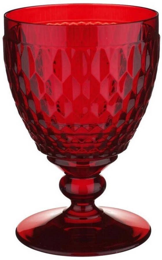 Villeroy & Boch Boston coloured Waterglas Red 14 5cm 0 40l