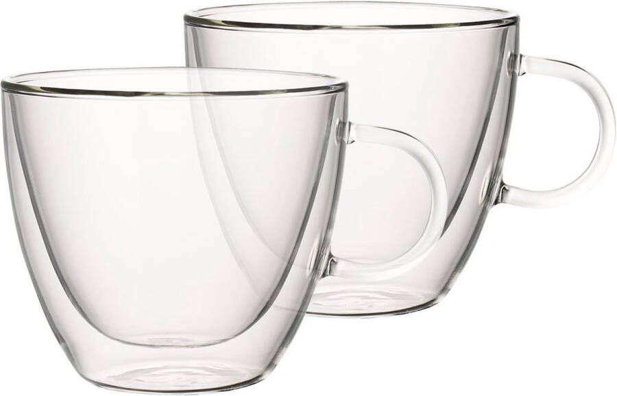 Villeroy & Boch Dubbelwandige Glazen Artesano Hot & Cold Beverages 420 ml 2 stuks met oor