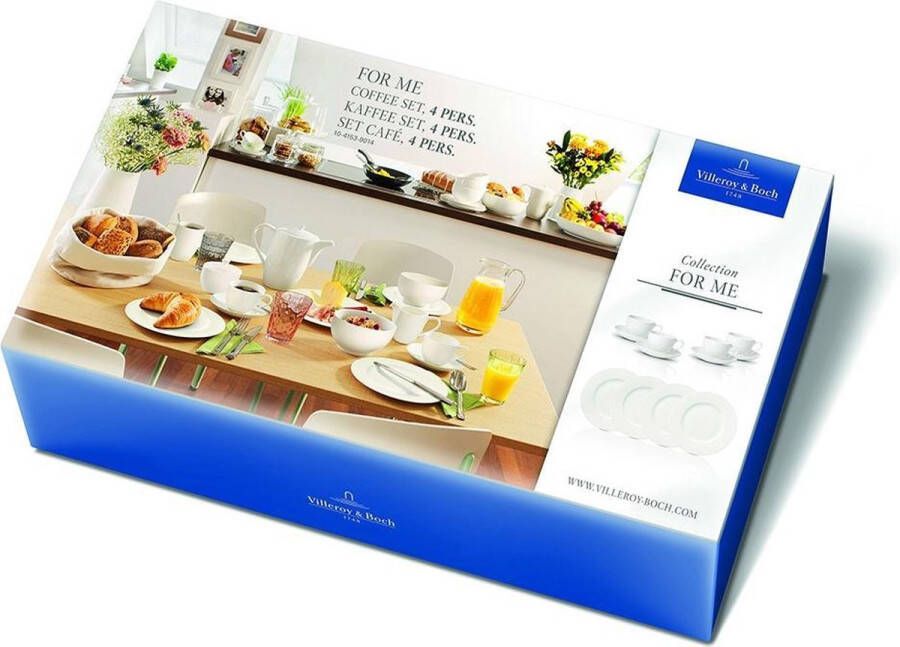 Villeroy & Boch For Me Koffie Set 4 Persoons