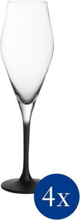 Villeroy & Boch Manufacture Rock Champagneglas 0 26l Set 4