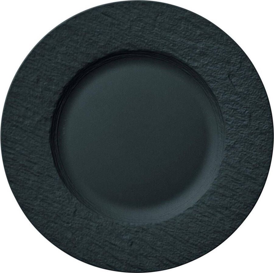 Villeroy & Boch Manufacture Rock Dinerbord Rond Ø 27 cm Zwart