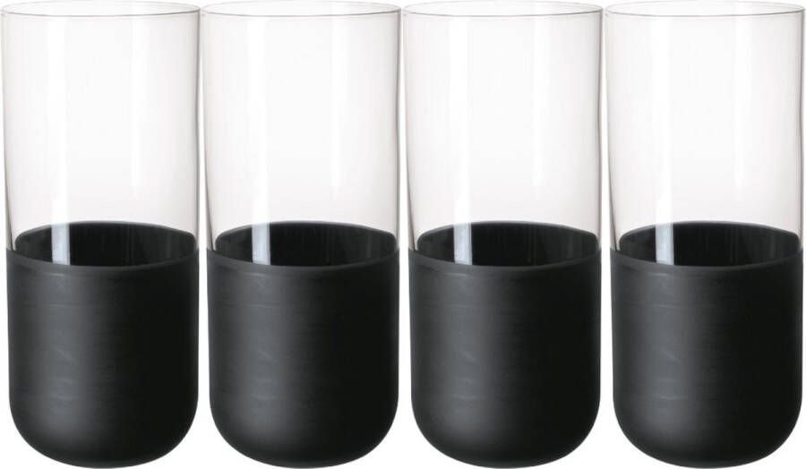 Villeroy & Boch Manufacture Rock Longdrinkglas Set 4-delig 300 ml