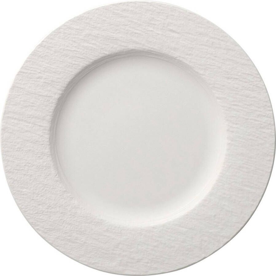 Villeroy & Boch Ontbijtbord Manufacture Rock Wit ø 22 cm