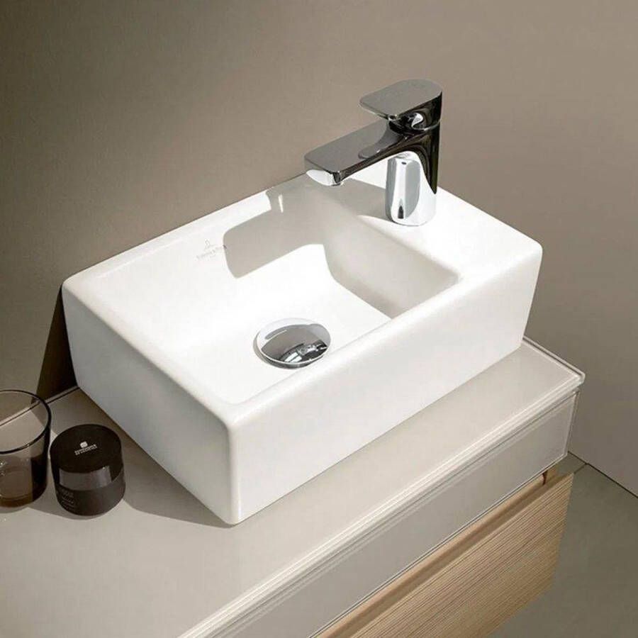 Villeroy & Boch Memento 2.0 fontein CeramicPlus 40x26 cm mat wit