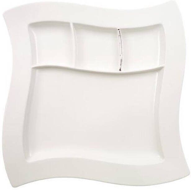 Villeroy & Boch NewWave Fonduebord 27 x 27 cm Wit