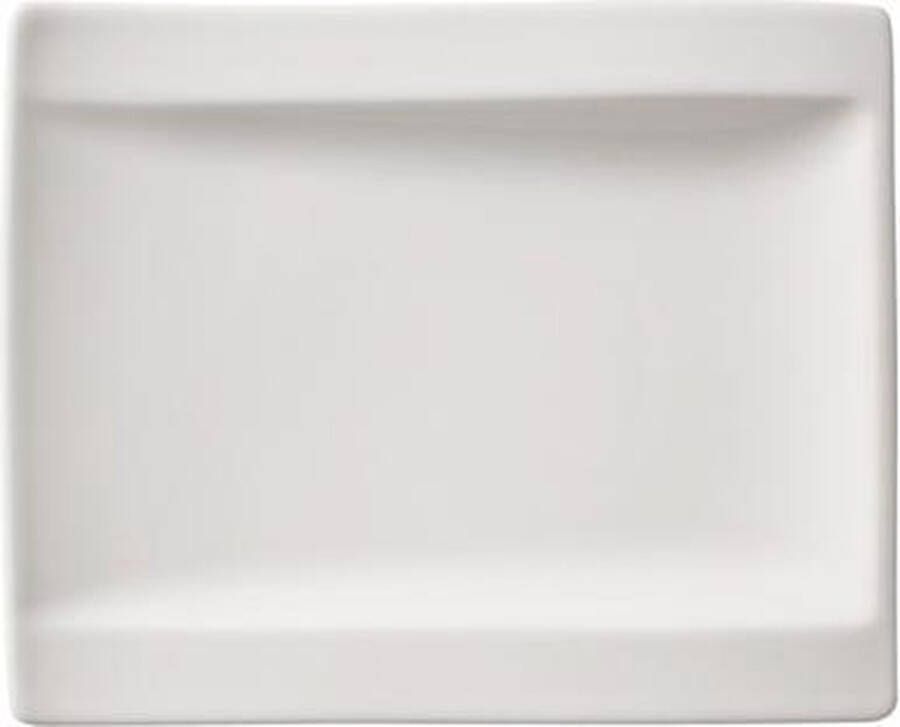 Villeroy & Boch NewWave Gebaksbord 18 x 15 cm Wit