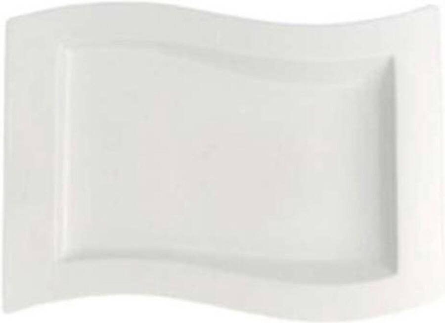 Villeroy & Boch NewWave Gourmetbord 33 x 24 cm Wit