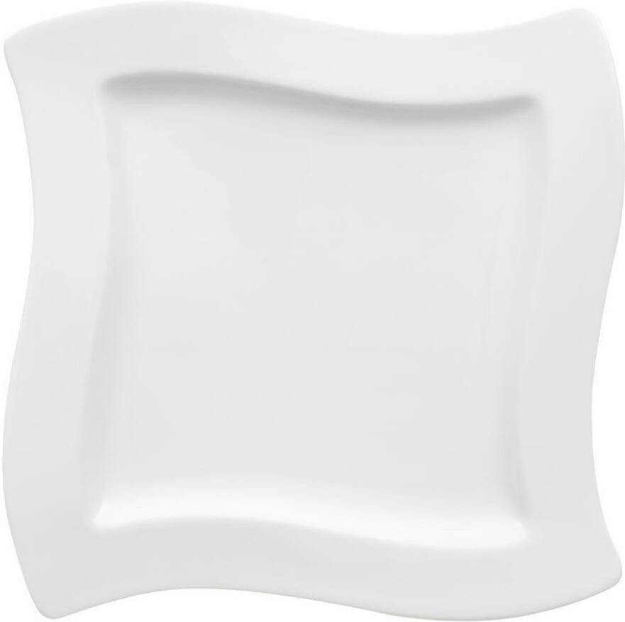 Villeroy & Boch NewWave Ontbijtbord 24 x 24 cm Wit