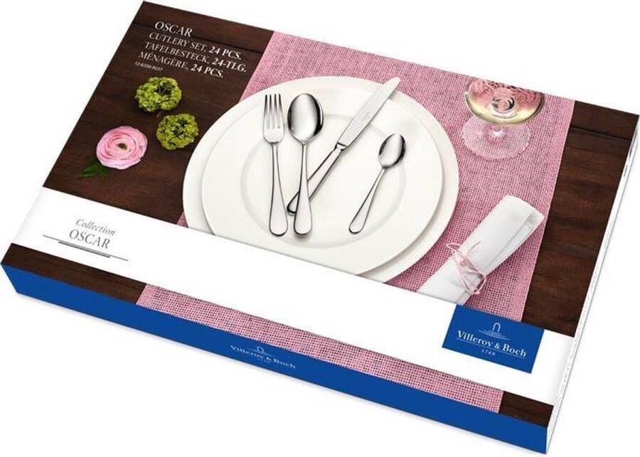 Villeroy & Boch Oscar Bestekcassette 24 delig 44 x 28 x 5 cm