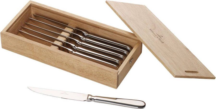 Villeroy Boch Villeroy & Boch Oscar Pizza & Steakmes 6 delig