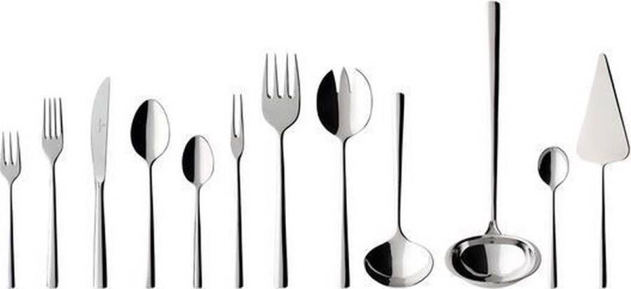 Villeroy & Boch Piemont 18 10 Bestekset 12 persoons 70-dlg