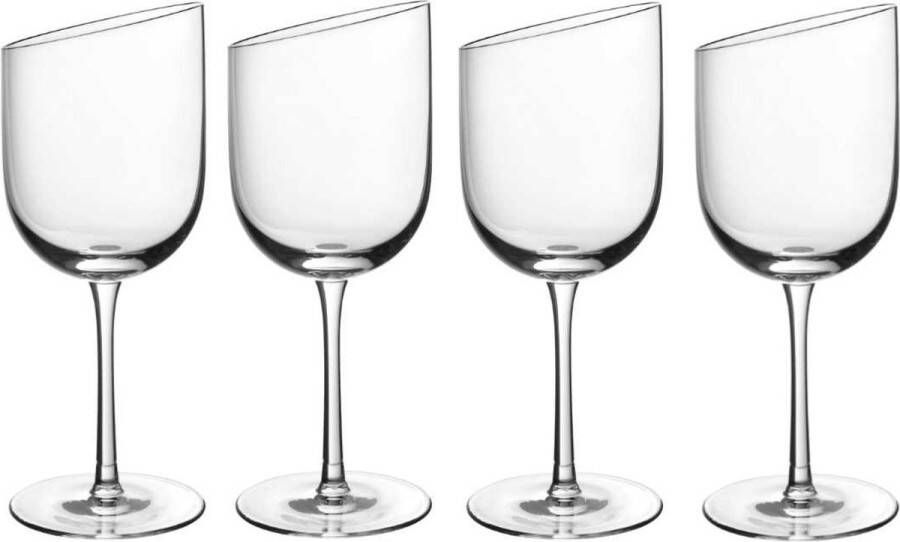 Villeroy & Boch rode wijnglazen NewMoon (405 ml) (set van 4)