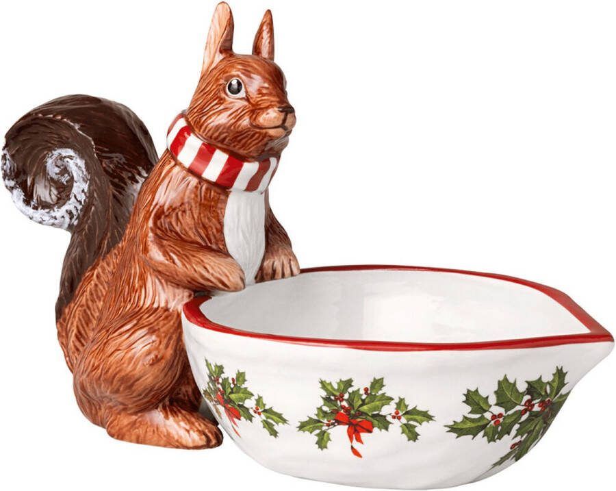 Villeroy & Boch Toy's Fantasy eekhoorn met schaal 20x10x12 cm