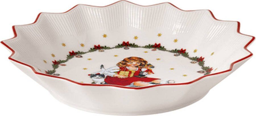 Villeroy & Boch Toy's Fantasy Schaal klein Meisje met cadeautjes 16 5 cm