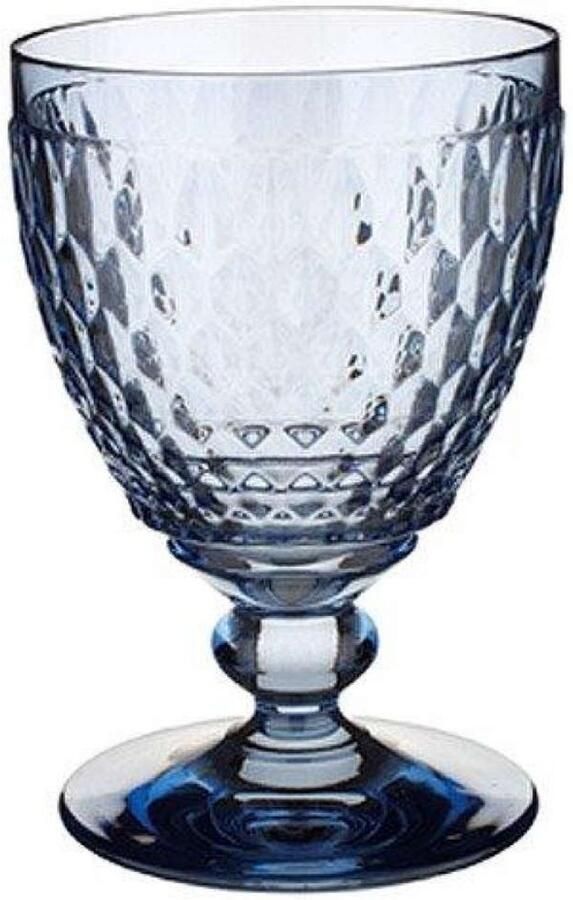 Villeroy & Boch Boston coloured Rode wijnglas Blue 13 cm 0 31 l
