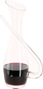 Vinata Decanter Lazio Karaf kristal Wijn decanteerder Handgemaakte wijn beluchter