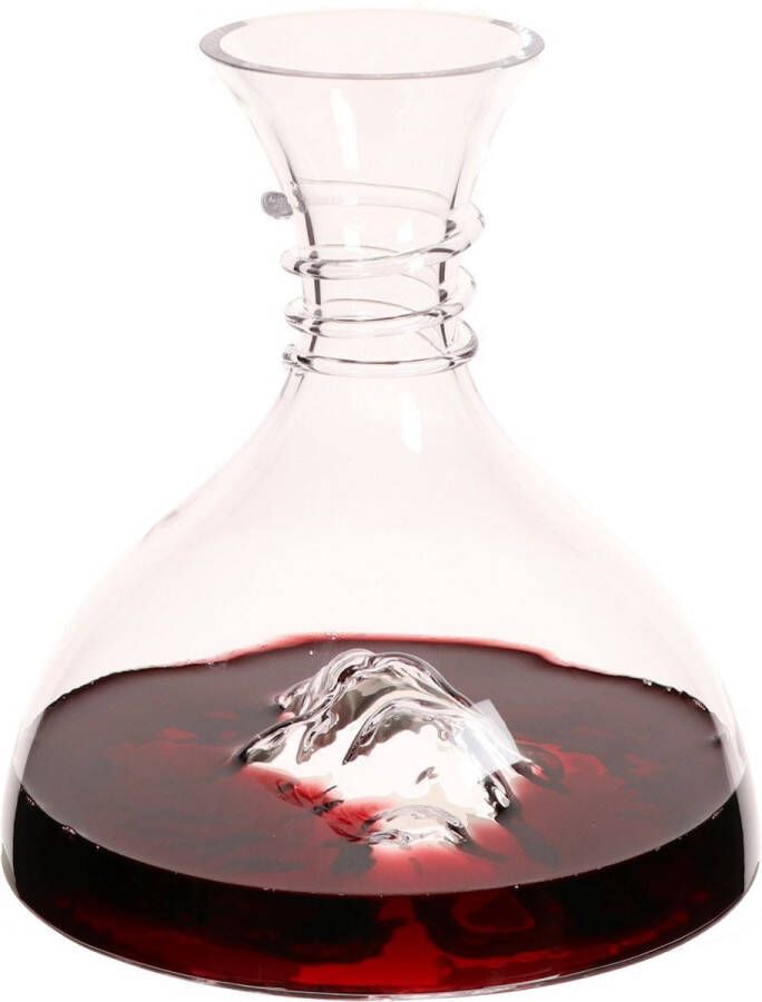 Vinata Decanter Toscana 1.8 Liter Karaf kristal Wijn decanteerder Handgemaakte wijn beluchter Moederdag Cadeau Kado voor Moeder Geschenk Mama