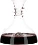 Vinata Decanter Toscana 1.8 Liter Karaf kristal Wijn decanteerder Handgemaakte wijn beluchter Moederdag Cadeau Kado voor Moeder Geschenk Mama - Thumbnail 1