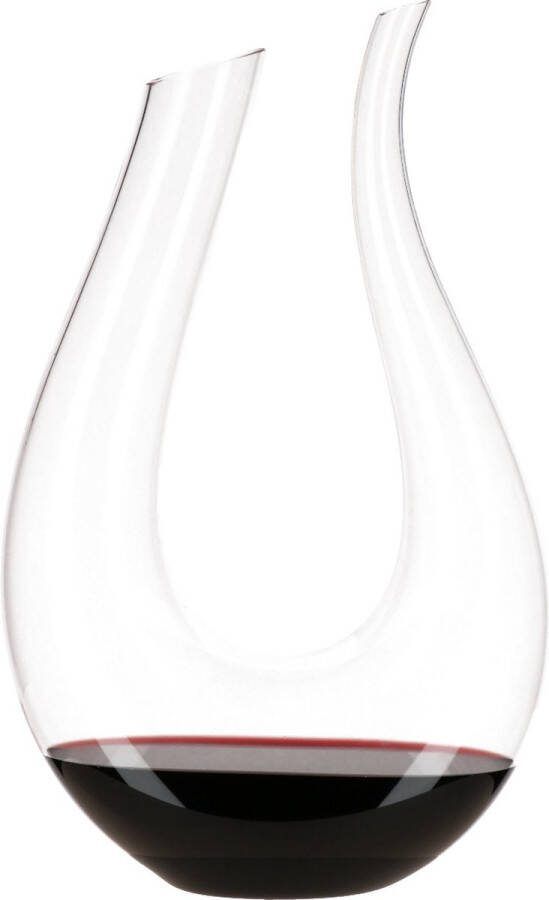 Vinata Veneto decanter 1.5 Liter Karaf kristal Wijn decanteerder Handgemaakte wijn beluchter