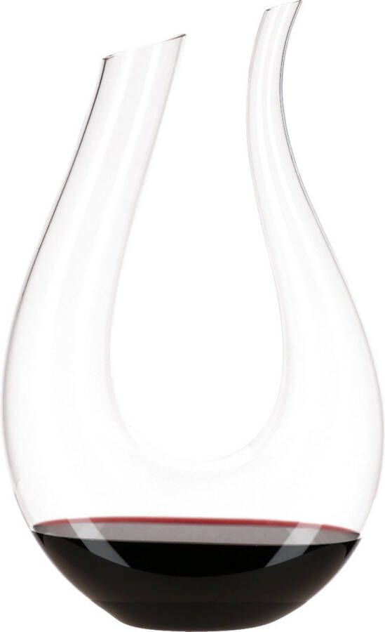 Vinata Decanter Veneto 1.5 Liter Karaf kristal Wijn decanteerder Handgemaakte wijn beluchter Moederdag Cadeau Kado voor Moeder Geschenk Mama