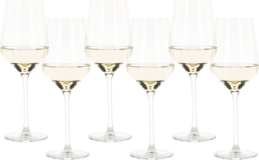 Vinata Wijnglazen Set 42 cl 6 stuks Wijnglazen Wijnglas kristal Moederdag Cadeau Kado voor Moeder Geschenk Mama