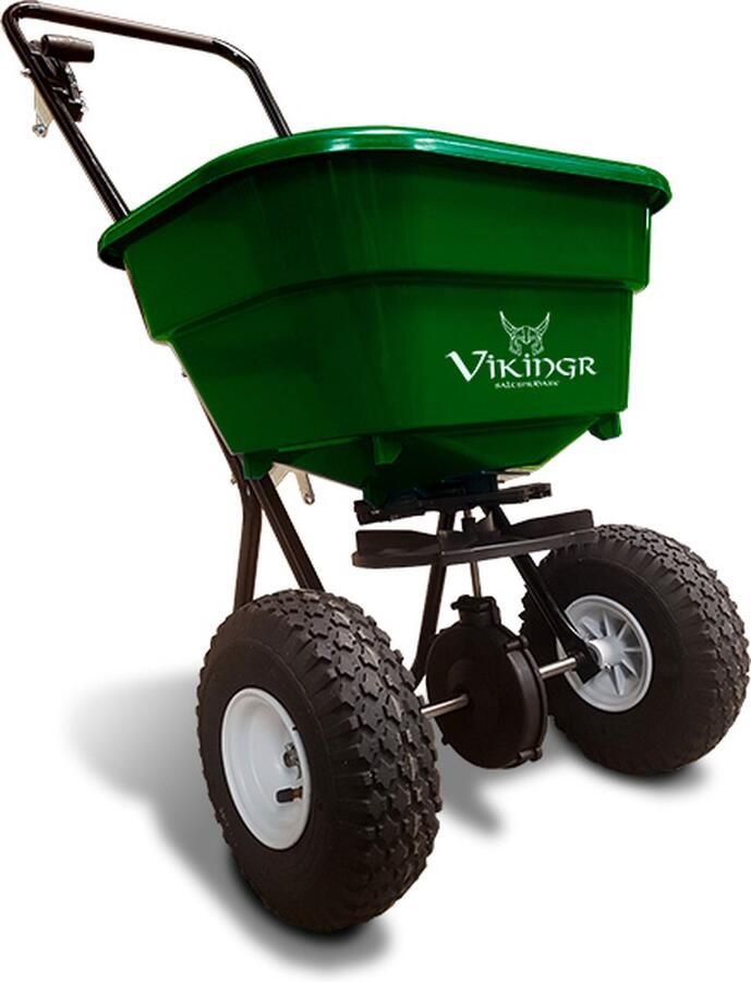 Vinkingr Strooiwagen voor zout 30 liter Voor strooizout Kunstmest Zaad 11 kg PVC zoutbak