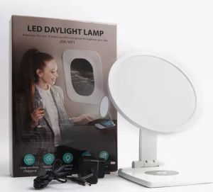 Vinkoo Daglichtlamp – Incl. Draadloze Lader – Lichttherapielamp – Lichttherapie – Daglichtlamp Bureaulamp – 10.000 Lux