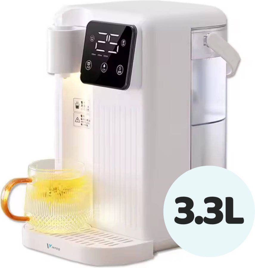 Vinteq Heetwaterdispenser Heetwatertap Instant Waterkoker 3.3L Wit