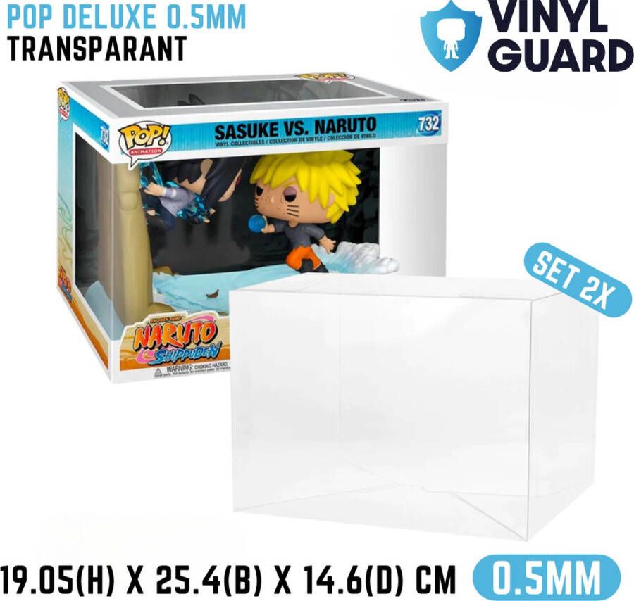 Vinyl Guard 2X Anime Moments Movie Moments Town Protector Cases 0.5mm Geschikt voor Funko Pop!