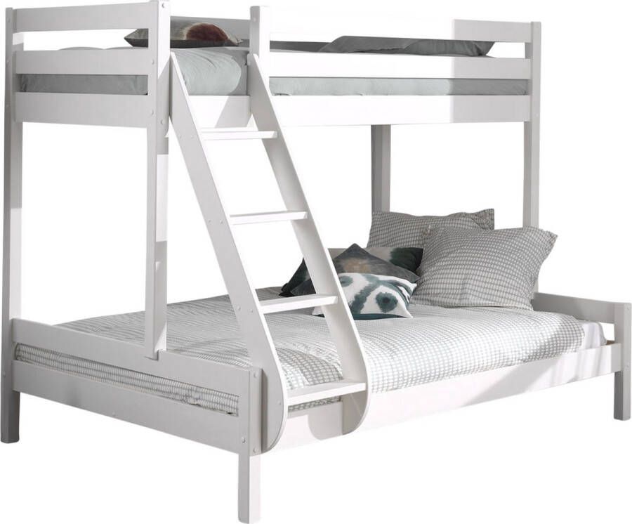 Vip PINO Familiebed Stapelbed Triple 3 140x200 Wit