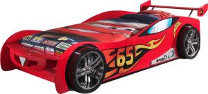 Vipack autobed Le Mans rood 66x111x246 cm Leen Bakker