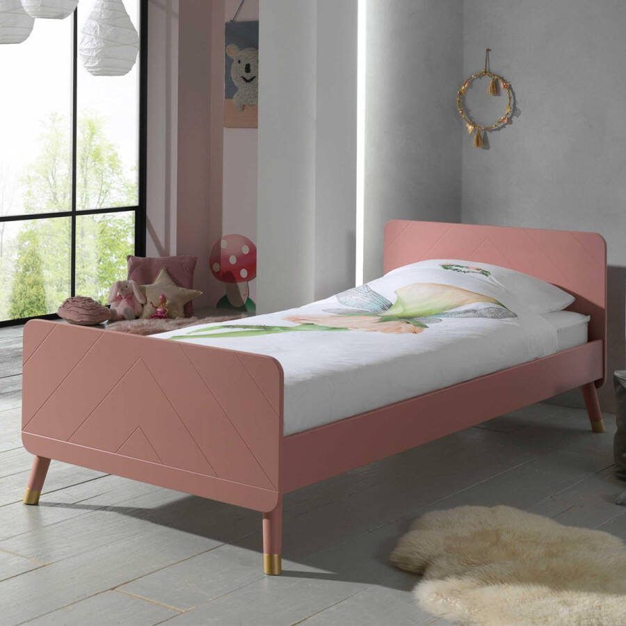 Vipack Kinderbed Billy eenpersoonsbed 90 200 incl. lattenbodem modern design