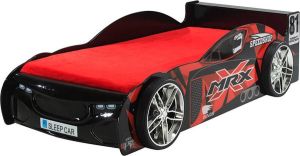 Vipack Bed MRX raceauto 90 x 200 cm zwart