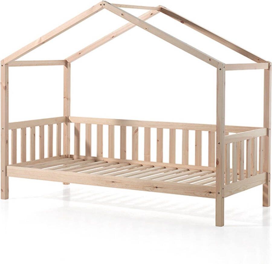 Vipack Sofabed Dallas Als Huis 90 x 200 cm naturel