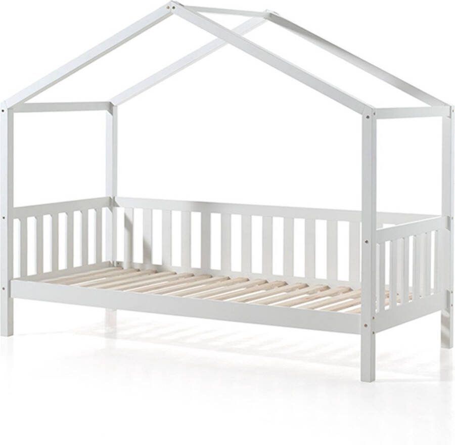 Vipack Sofabed Dallas Als Huis 90 x 200 cm wit