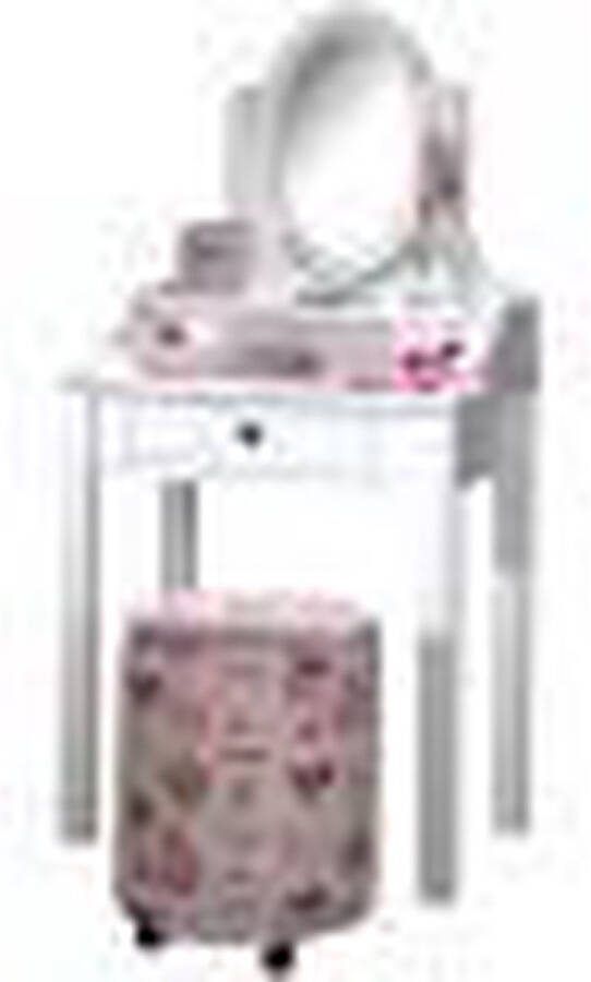 Vipack Make-uptafel Amori in nostalgische look incl. verstelbare spiegel